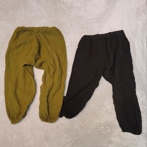 Light muslin cotton mosquito harem pants